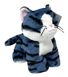 Mīkstā rotaļlieta Tulilo Kitty Casper, zila/balta, 23 cm