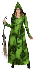 Kostüüm täiskasvanutele Widmann Forest Witch, roheline, tekstiil, XL