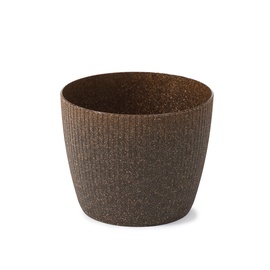 Цветочный горшок Lamela ECO COFFEE 677-86, пластик, 300 мм, Ø 300 мм x 300 мм, коричневый