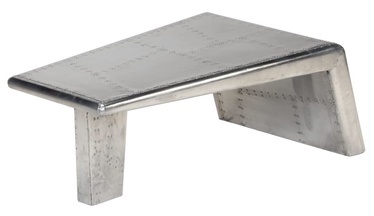 Kohvilaud VLX Aviator 246362, hõbe, 950 mm x 550 mm x 350 mm