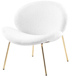 Valgomojo kėdė Kayoom Jaden 125, matinė, aukso/balta, 75 cm x 73.5 cm x 74 cm, 2 vnt.