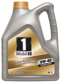 Машинное масло Mobil 0W - 40, синтетический, для легкового автомобиля, 4 л