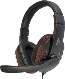 Mänguri kõrvaklapid arvutimängude jaoks/kõrvapealsed Kubite T997 Gaming Headset, must