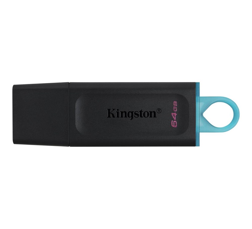 USB zibatmiņa Kingston Exodia, zila/melna, 64 GB