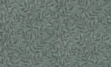 Tapetes Rasch Metal Spirit 977066, vinila, sudraba/zaļa