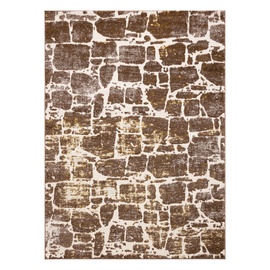 Ковер комнатные Hakano Trex Brick, коричневый/бежевый, 270 см x 180 см