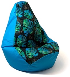 Кресло-мешок Go Gift Pear XXL PUFGGFSAK0060, синий/зеленый