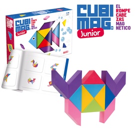Intelektuāla rotaļlieta Blue Rocket Cubimag Junior, daudzkrāsains