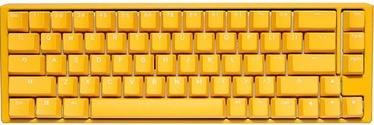 Klaviatūra Ducky One 3 SF Yellow Cherry MX Clear EN, dzeltena