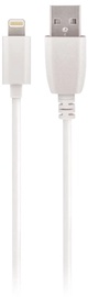 Kaabel Maxlife USB - Lightning USB, Lightning, 1 m, valge