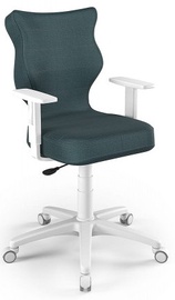 Детский стул Duo White MT06 Size 5, 40 x 40 x 86 - 99 см, синий/белый