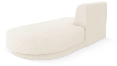 Moduļu dīvāna elements Micadoni Home Miley, bēša, labais, 135 x 85 cm x 74 cm
