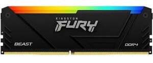 Оперативная память (RAM) Kingston Fury Beast RGB, DDR4, 64 GB, 3200 MHz