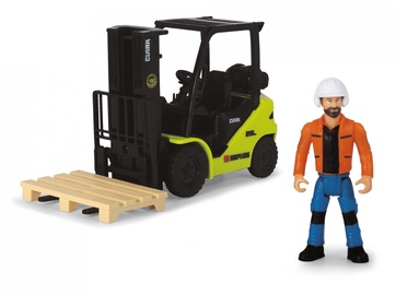 Transporta rotaļlietu komplekts Dickie Toys Clark Forklift 203832008, daudzkrāsaina