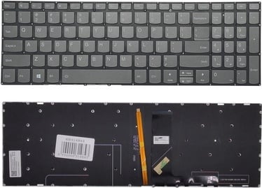 Клавиатура Lenovo KB314843 for Lenovo IdeaPad 520-15ikb red backlit (US), черный