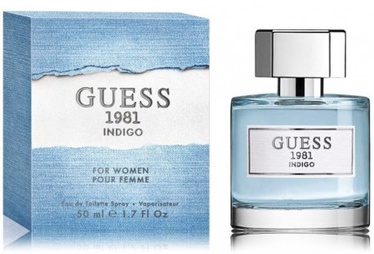 Tualettvesi Guess Guess 1981 Indigo, 50 ml