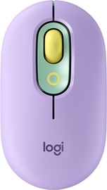 Kompiuterio pelė Logitech POP bluetooth, violetinė