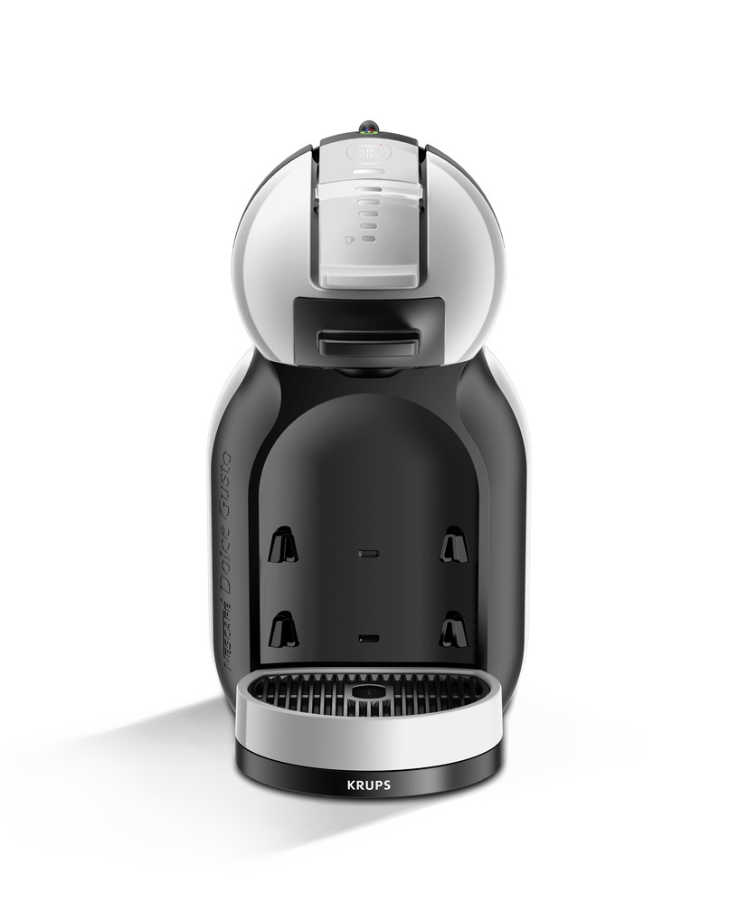 Kapsulas kafijas automāts Krups Dolce Gusto Mini Me KP123B, balta/pelēka
