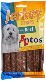 Лакомство для собак Antos Jerkey Strips, говядина, 0.2 кг, 20 pcs