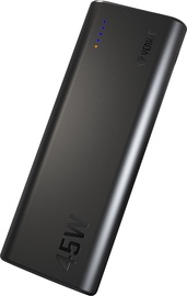 Uzlādēšanas ierīce – akumulators (Power bank) Yenkee YPB2045, 20000 mAh, melna