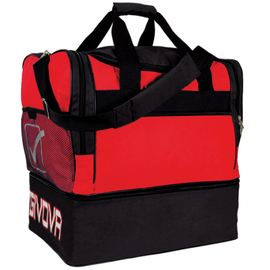 Sporta soma Givova Borsa, melna/sarkana, 87 l, 480 mm x 350 mm x 520 mm