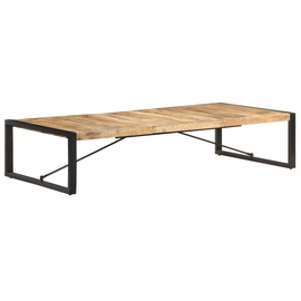 Kafijas galdiņš VLX Rough Mango Wood, brūna, 1800 mm x 900 mm x 400 mm
