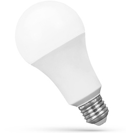 Лампочка Spectrum LED, A65, теплый белый, E27, 18 Вт, 1800 лм
