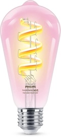 Viedā spuldze Philips Wiz Halogēnā spuldze, ST64, 2200 - 6500 °K, E27, 6.3 W, 470 lm