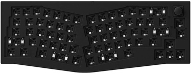 Компьютерная клавиатура Keychron Q8 (Alice Layout) QMK Barebone Knob, 136 мм x 358 мм x 31.5 мм, черный