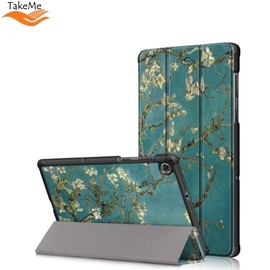 Чехол для планшета TakeMe Smart Slim Sakura Tree, зеленый, 10.3″