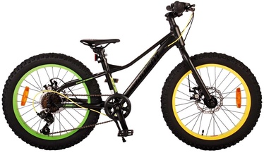 Детский велосипед Volare Gradient, черный/желтый/зеленый, 20″