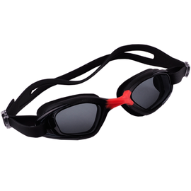 Очки для плавания Crowell Reef, черный/красный