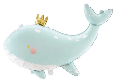 Воздушный шар фигурные PartyDeco Whale, многоцветный