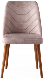 Tool Kalune Design Dallas 555, beež/pähklipuu, 4 tk (kahjustatud pakend)