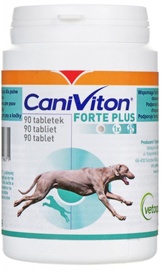 Vitaminai šunims Vetoquinol Caniviton Forte Plus, 0.198 kg, 30 vnt.