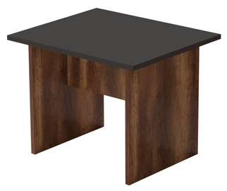 Kafijas galdiņš Kalune Design Vario B, brūna/antracīta, 600 mm x 500 mm x 463 mm