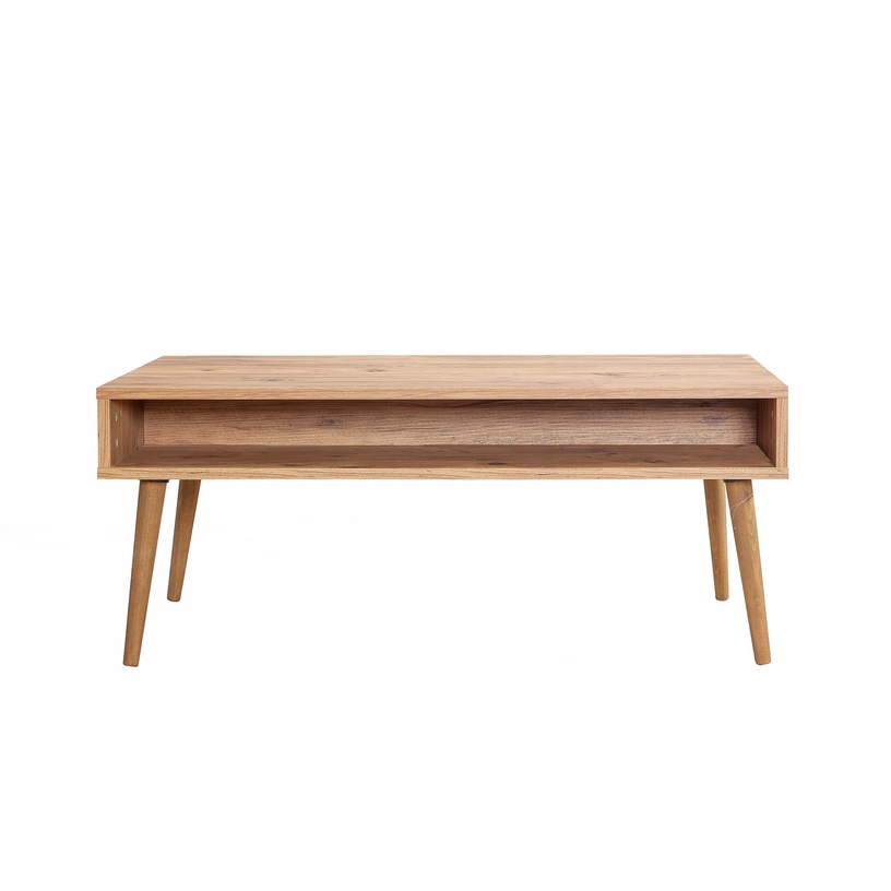 Журнальный столик Kalune Design Viva 729, коричневый, 60 см x 110 см x 45 см