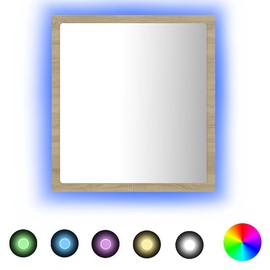 Зеркало VLX LED, с освещением, подвесной, 40 см x 37 см