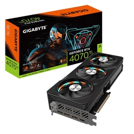 Vaizdo plokštė Gigabyte GeForce RTX 4070 Ti GV-N407TGAMING OCV2-12GD, 12 GB, GDDR6X