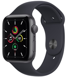 Умные часы Apple Watch SE GPS LTE 44mm Aluminium, черный