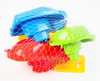 Набор игрушек для купания Tigres Little Boat, многоцветный, 4 шт.
