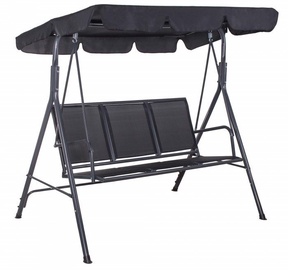 Садовые качели Springos Fiona GS0010, серый, 109 см x 170 см x 150 см