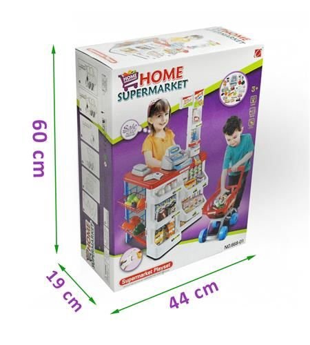Игрушки для магазина Home Supermarket S6747, многоцветный