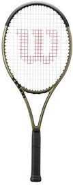 Теннисная ракетка Wilson Blade 100UL V8 WR079020U2, черный/зеленый