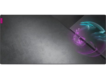 Peles paliktnis Roccat Sense Icon XXL, 900 mm x 420 mm x 3 mm, melna/pelēka