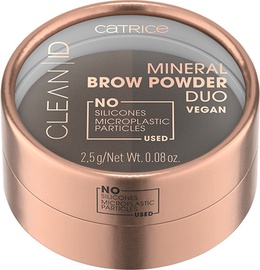 Kulmupuuder Catrice Clean ID Mineral Brow Powder Duo 020 Medium To Dark, 2.5 g