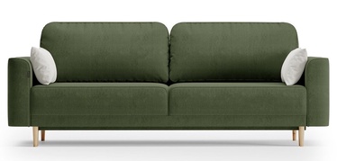 Dīvāngulta Homede Rondo, zaļa, 233 x 97 x 92 cm