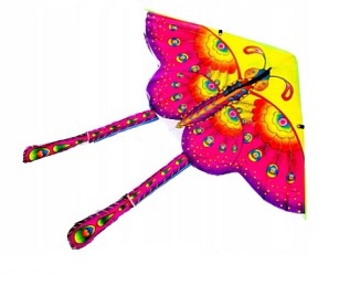 Mängulohe Butterfly, 90 x 90 cm