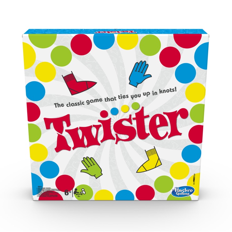 Настольная игра Hasbro Gaming Twister 98831, LV RUS