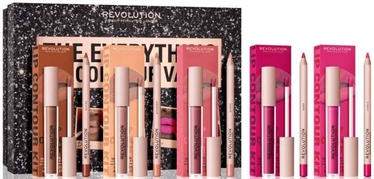 Kosmeetikakomplekt Makeup Revolution London 'The Everything' Lip Contour Vault, 15 ml, naistele